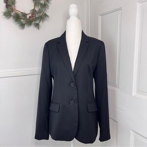 J. Crew 1035 Super 120's Wool Black Blazer Jacket